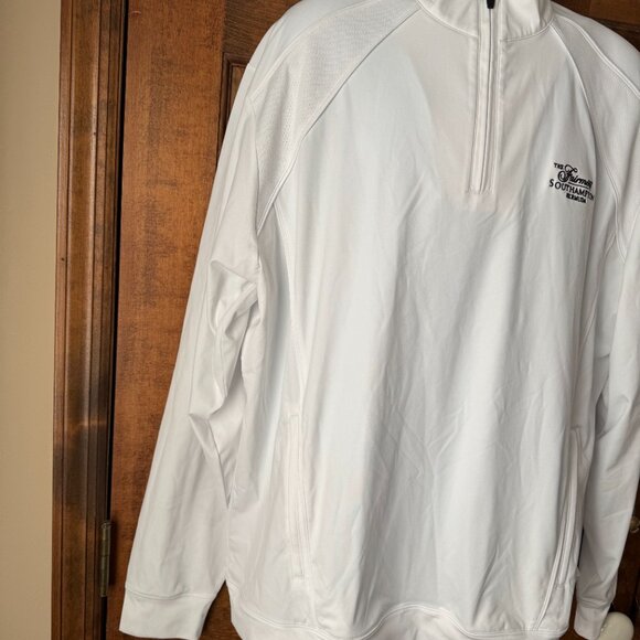 Cutter & Buck DryTec White 1/4 Zip - The Fairmont Southampton Bermuda X-Large - Picture 8 of 13